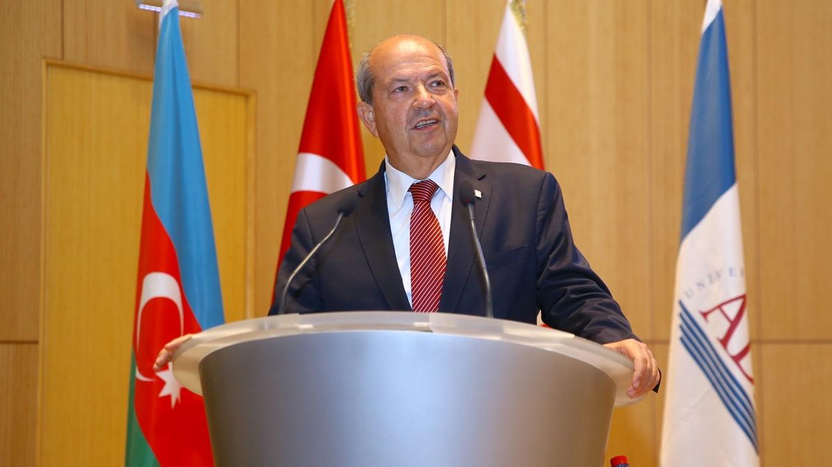 KKTC Cumhurbakan Tatar: Karaba zaferi bizlerin de zaferidir