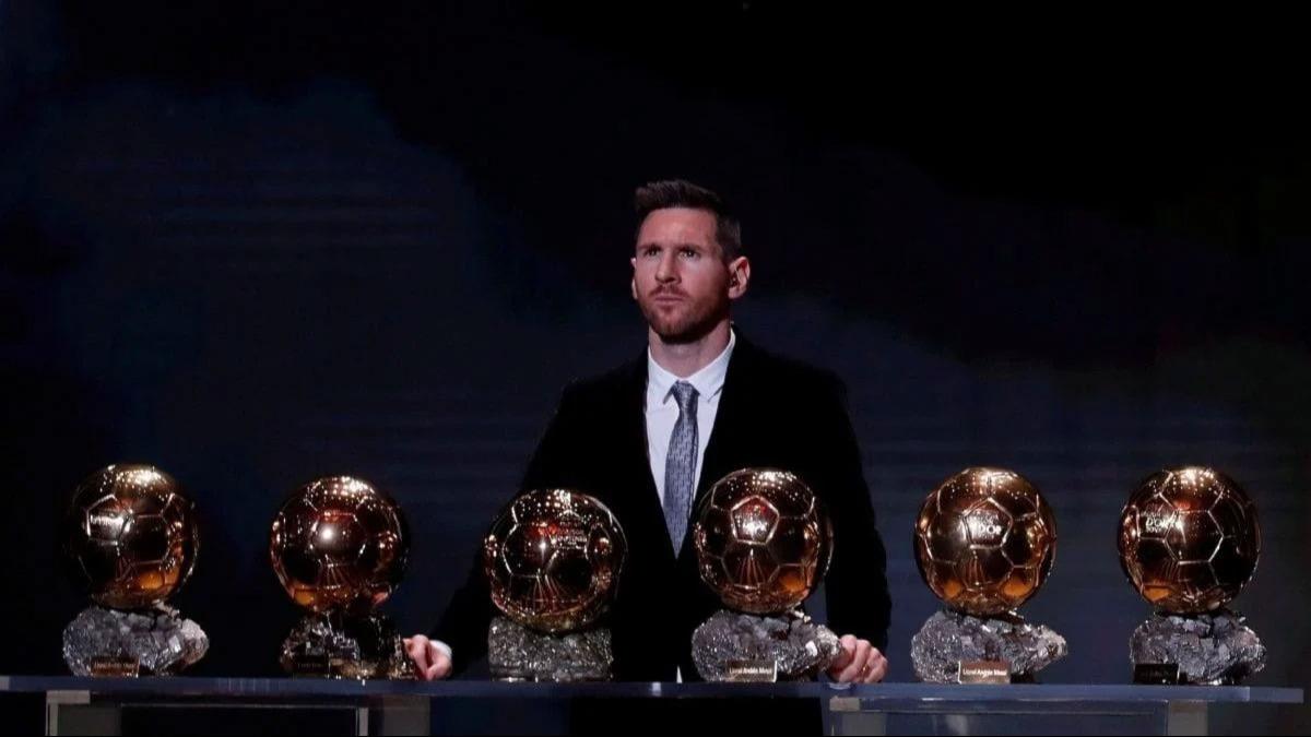Lionel Messi 8. Ballon d'Or'un peinde!