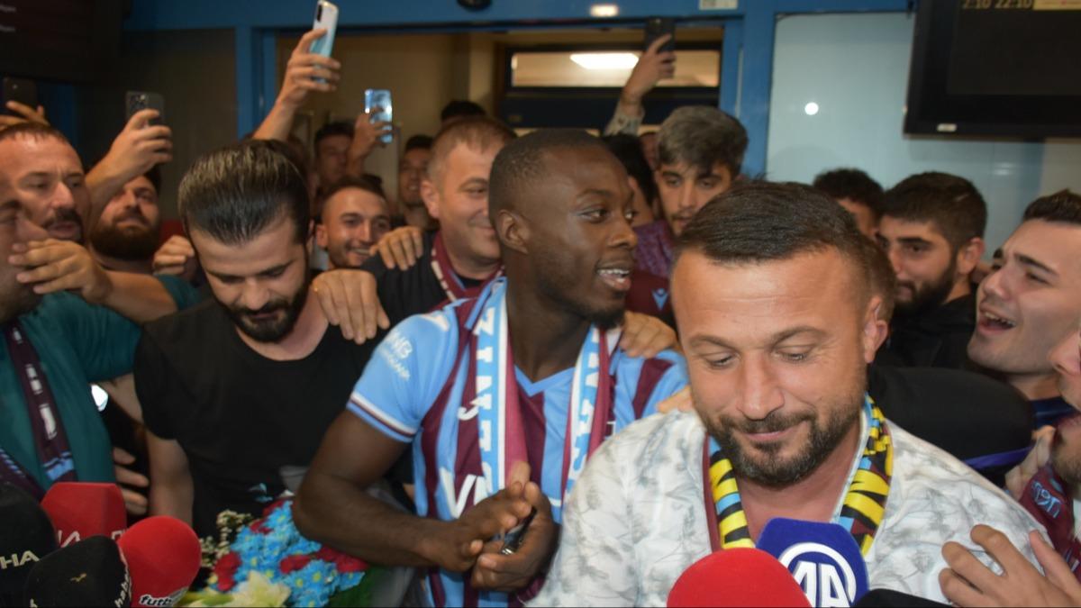 Nicolas Pepe: Trabzonspor'u tercih ettiim iin ok mutluyum