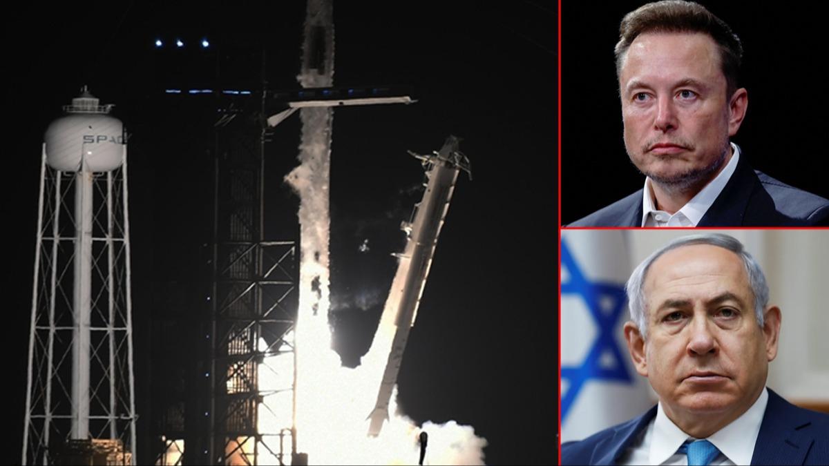 Kara harekat ncesi srail'den dikkat eken SpaceX hamlesi