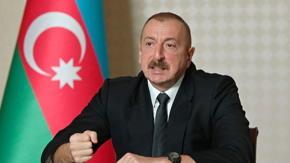 Aliyev'den Fransa'ya yaylm atei: Bir de ders vermeye kalkyorsunuz