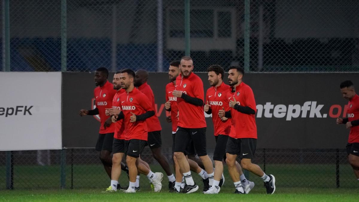 Gaziantep FK, Beşiktaş Maçının Hazırlıklarını Sürdürdü