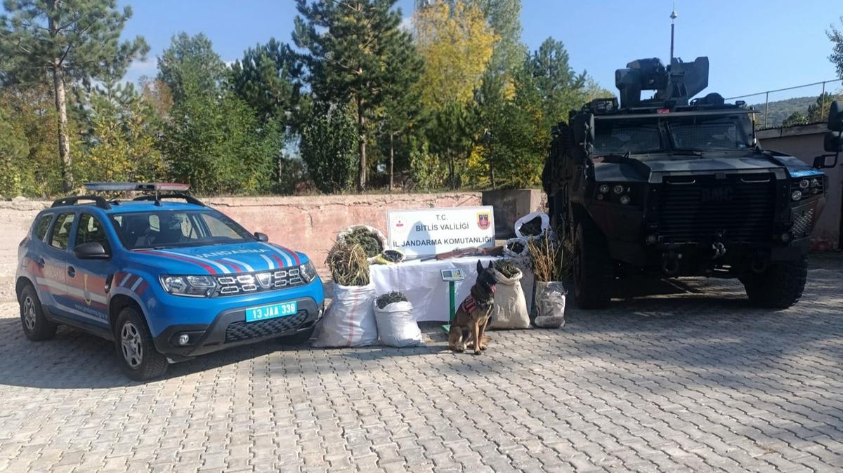 Bitlis'te uyuturucu operasyonu: 28 kilo esrar ele geirildi