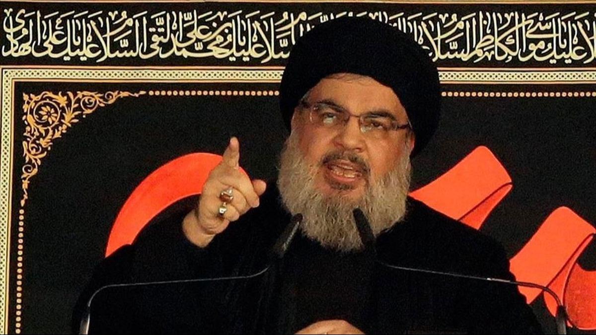 Hizbullah lideri Nasrallah'tan dikkat eken grme: Zaferi elde etmek adna...