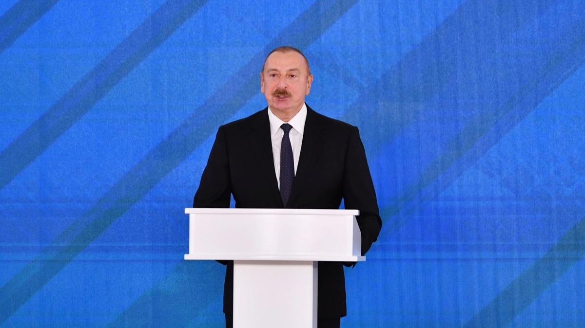 Karde lke dev tesisin aln yapt! Aliyev: Tam 300 milyar dolar...   
