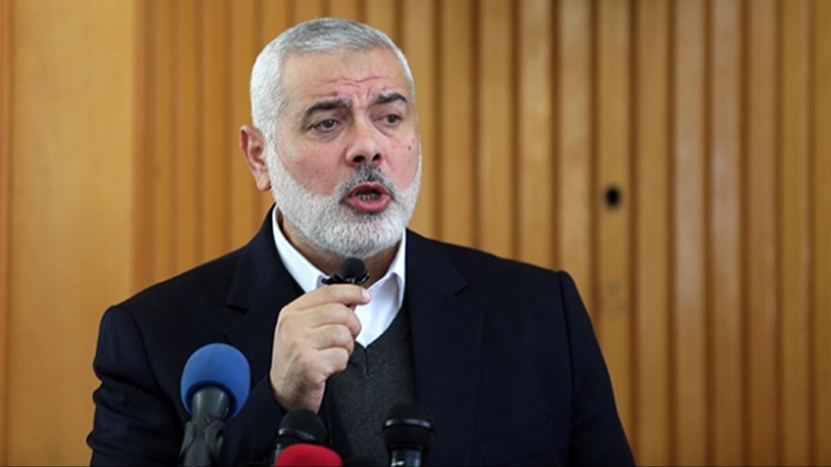 Hamas lideri Heniyye: srail'in saldrlar tm blgeyi kontrolden karacak