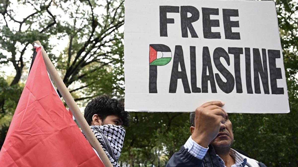 ABD'li Yahudiler ''Gazze iin atekes'' eyleminde 