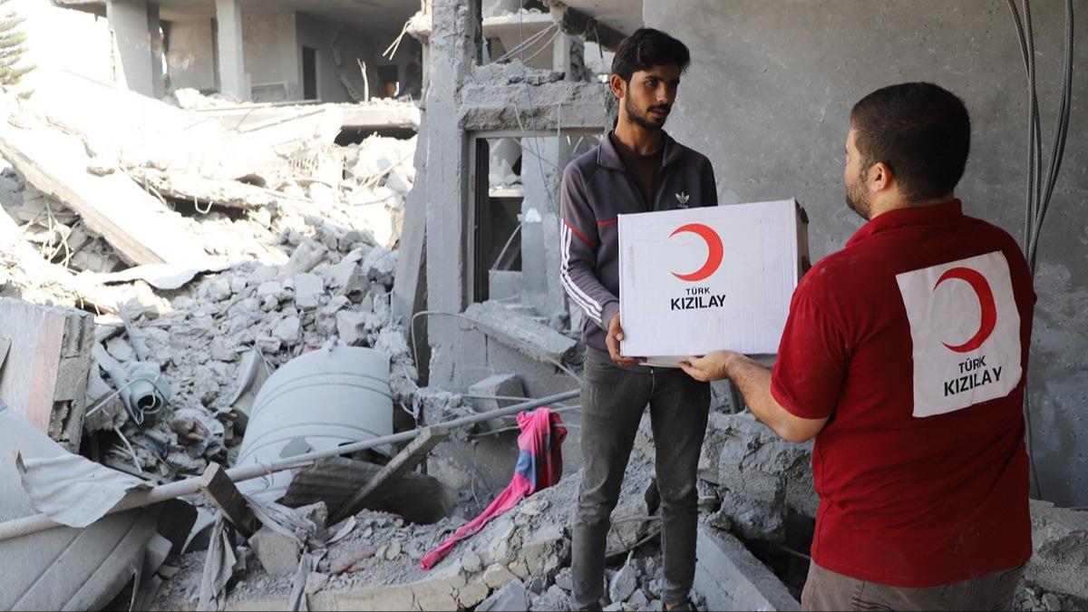 Trk Kzlay'dan acil ar: Gazze ekibimizle iletiim kuramyoruz