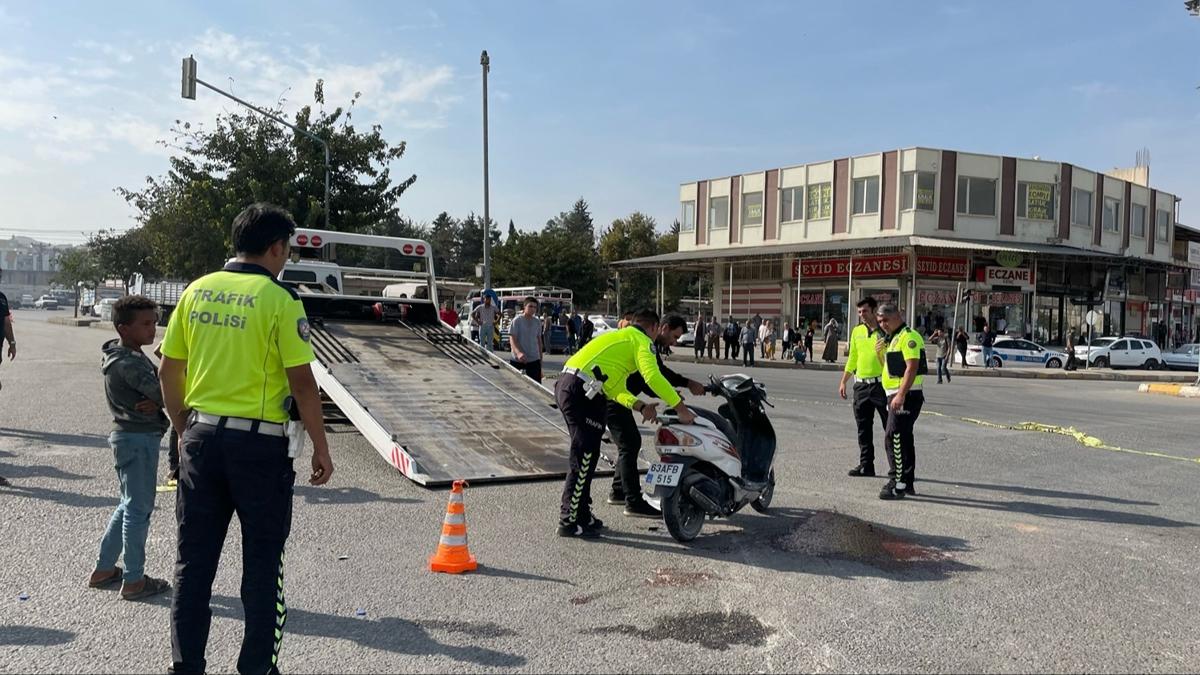 Şanlıurfa'da motosiklet kazası: 1 ölü