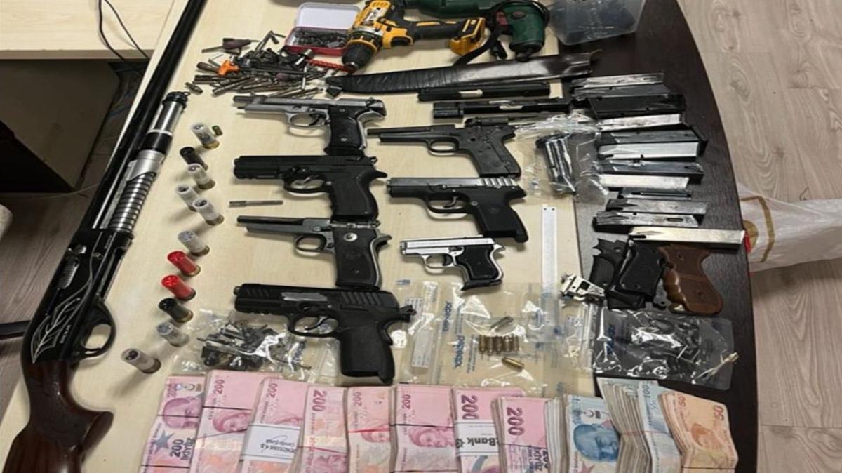 Yasa d silah ticaretine operasyon:4 tutuklama