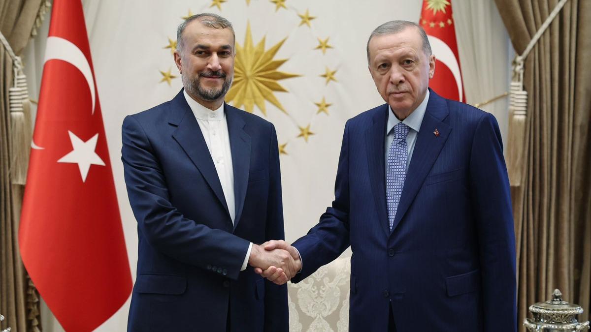Cumhurbakan Erdoan, ran Dileri Bakan Abdullahiyan' kabul etti