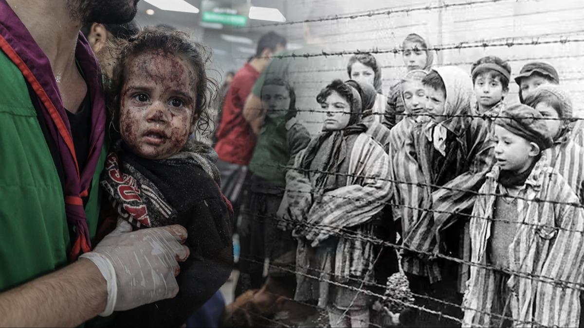 ''Netenyahu hkmeti Filistinli ocuklara 'Holokost' uyguluyor''