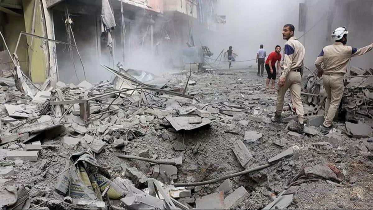 Suriye ordusu ekim aynda 70 sivil yerleime saldrd: 66 l