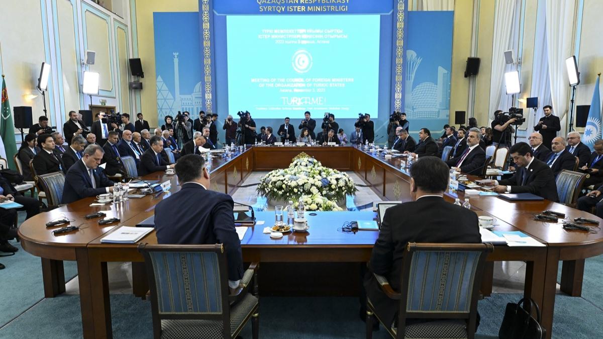 Astana'da kritik zirve! TDT Dileri Bakanlar Konseyi topland