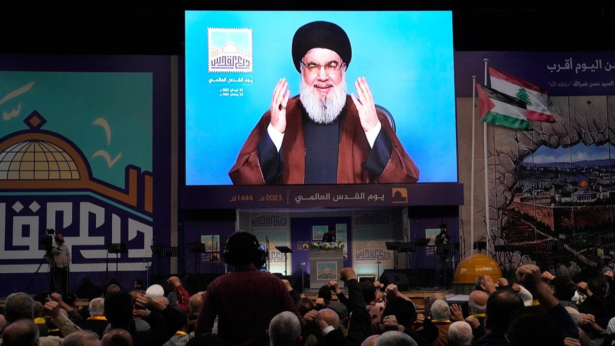 Nasrallah: Snrdaki atmalarla yetinmeyeceiz 