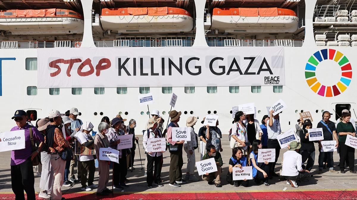 Yunanistan'dan kalkan''Barış Gemisi'' Gazze yolunda