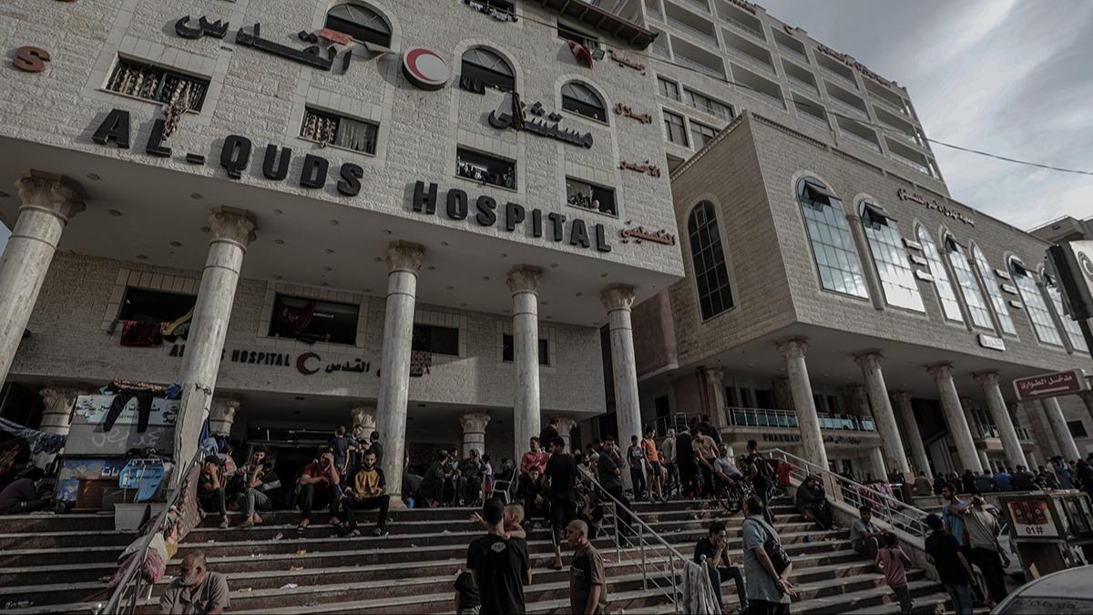Kzlha: Kuds Hastanesinin evresindeki durumun vahametinden derin endie duyuyoruz