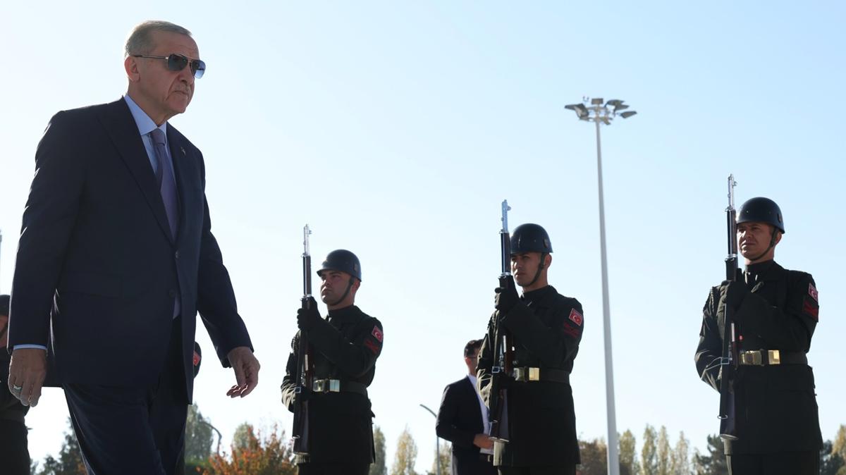 Cumhurbakan Erdoan, zbekistan'da