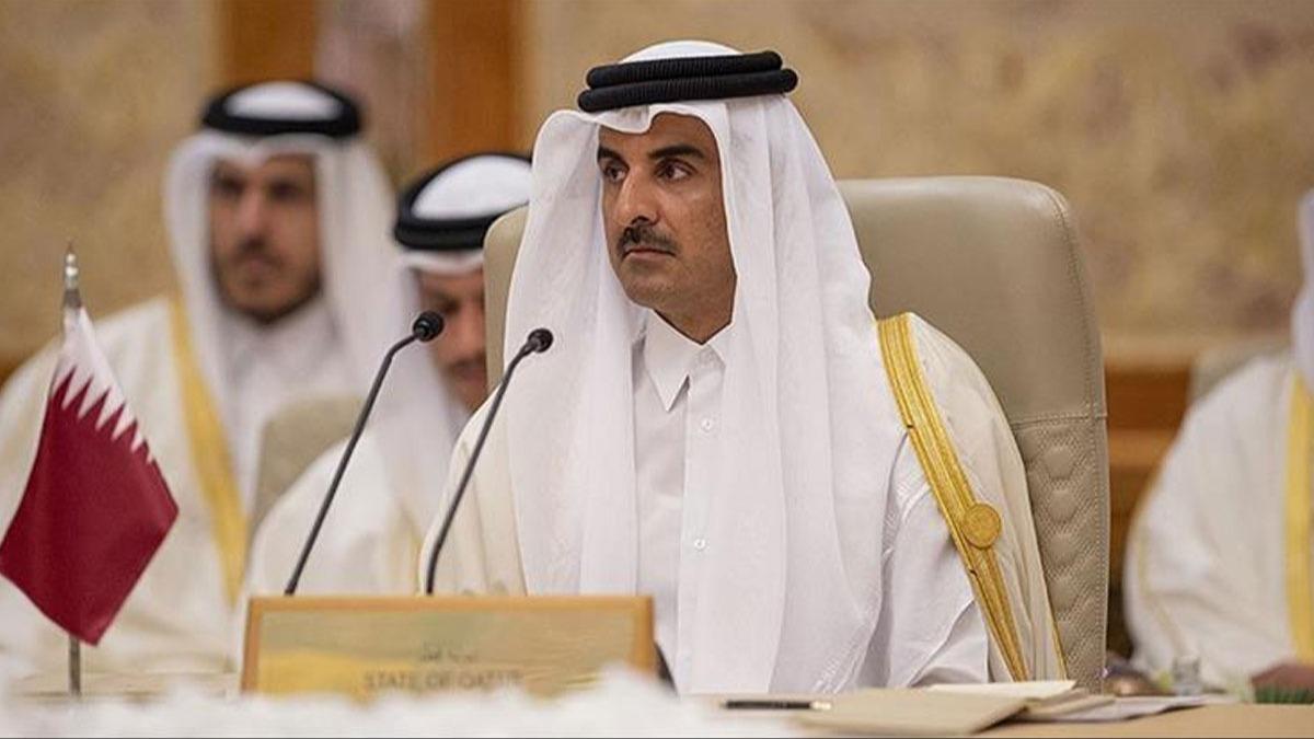 Katar Emiri Temim, Hollanda Babakan ile Gazze atekesini ele ald