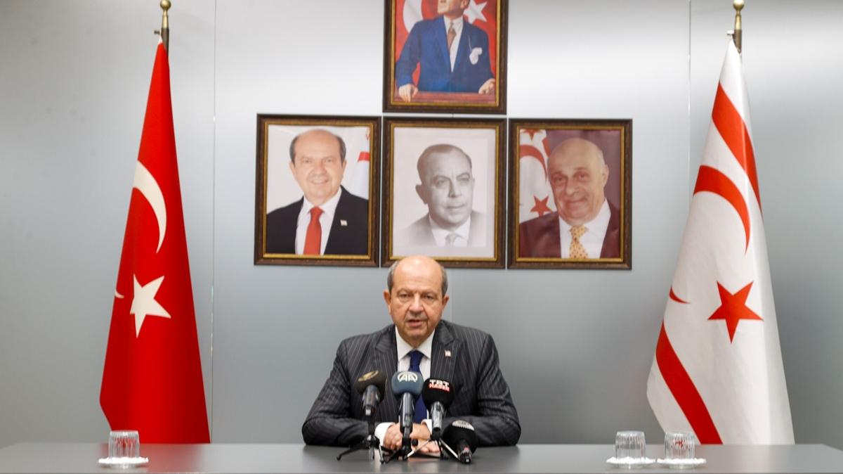 KKTC Cumhurbakan Tatar, Cumhurbakan Erdoan'a teekkr etti