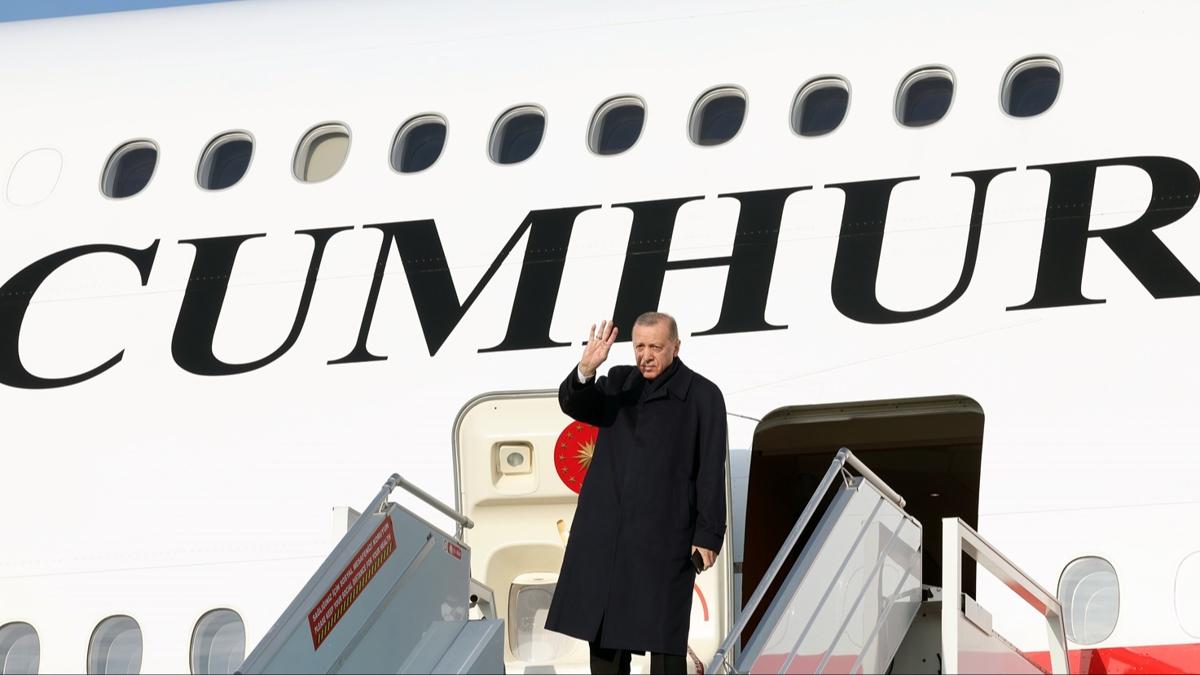 Cumhurbakan Erdoan, Suudi Arabistan'a gitti 