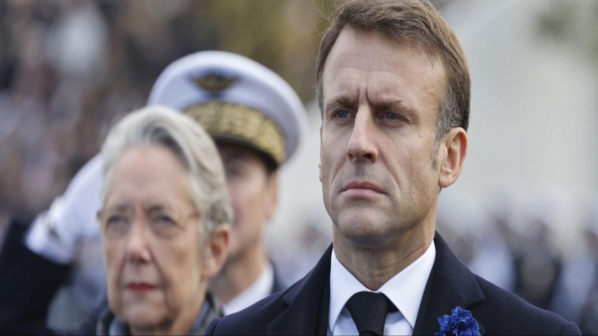 Fransa muhalefeti: Macron ge de olsa barn dilini buldu