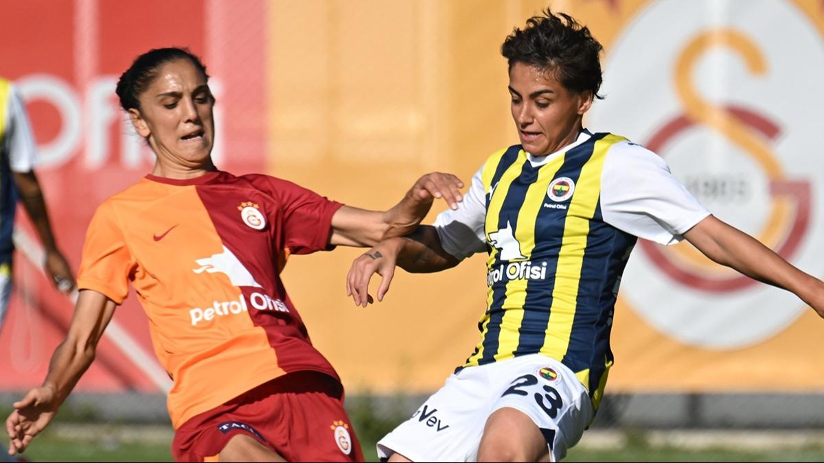 Kadn Futbol Sper Ligi'nde derbinin kazanan Galatasaray