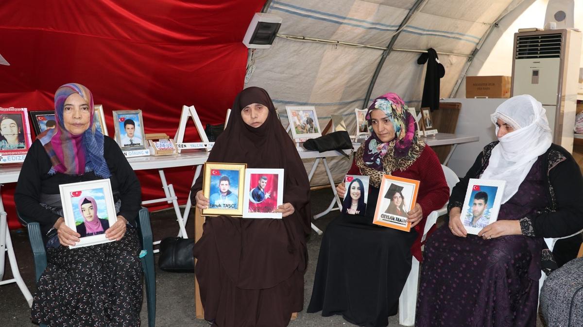 Evlat nbetini srdren Diyarbakr anneleri ocuklarna seslendi