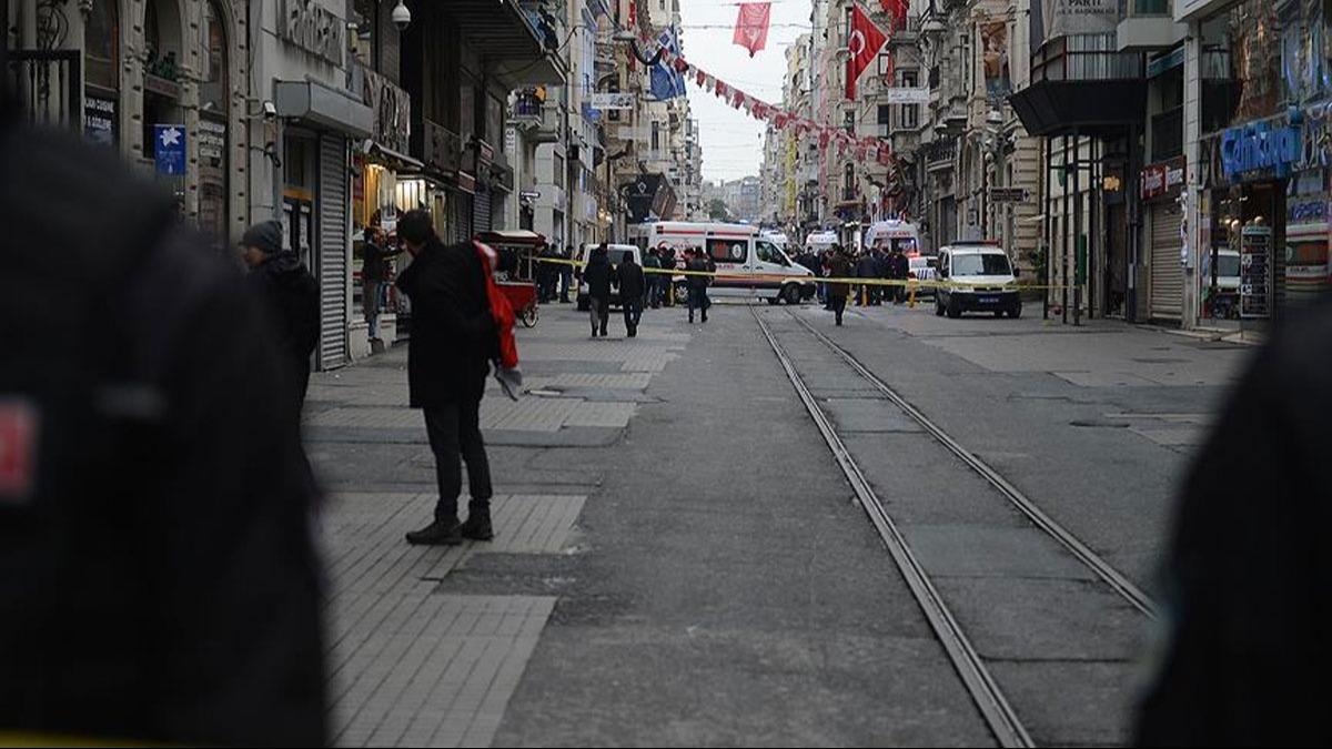 stiklal Caddesi'ndeki terr saldrsyla ilgili yeni gelime!