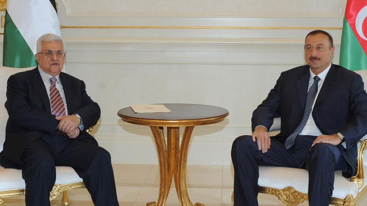 Aliyev, Mahmut Abbas'a mesaj gönderdi: Gazze'deki gerilimin bir an önce giderilmesini umuyoruz