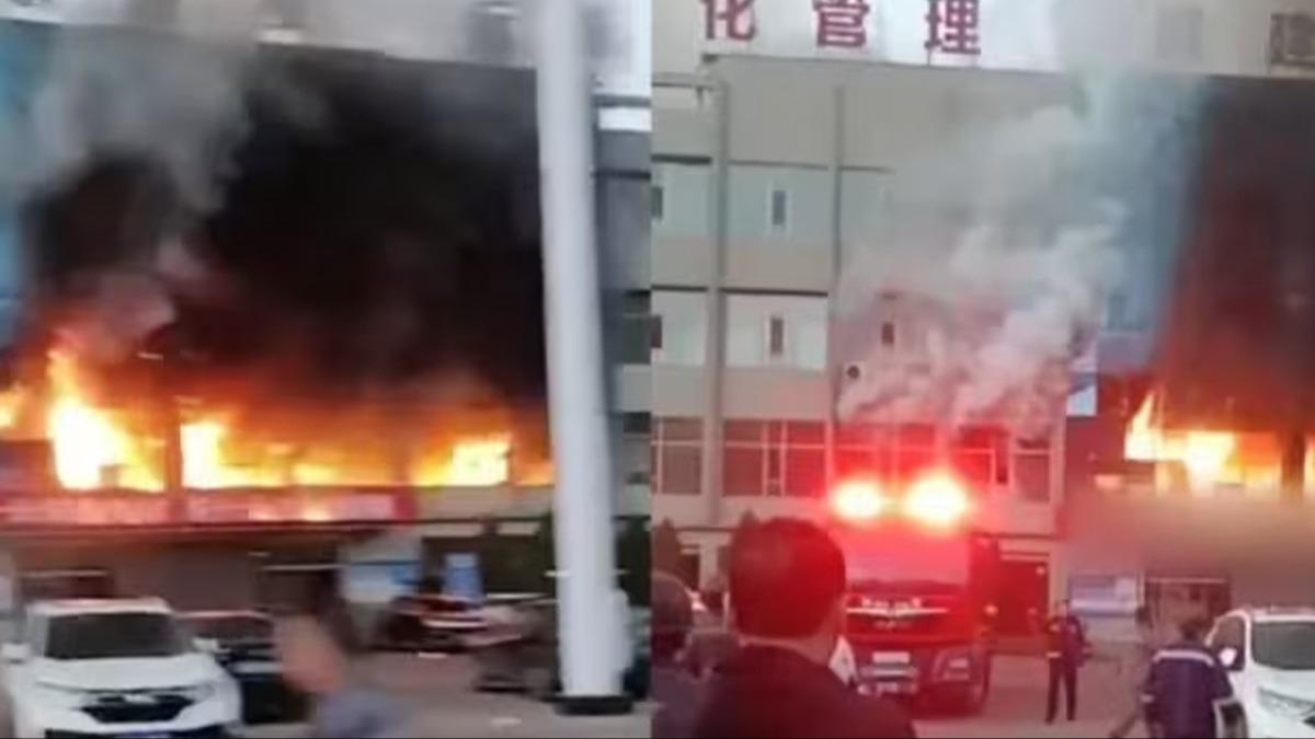 Çin'de korkunç olay! 26 kişi yanarak can verdi