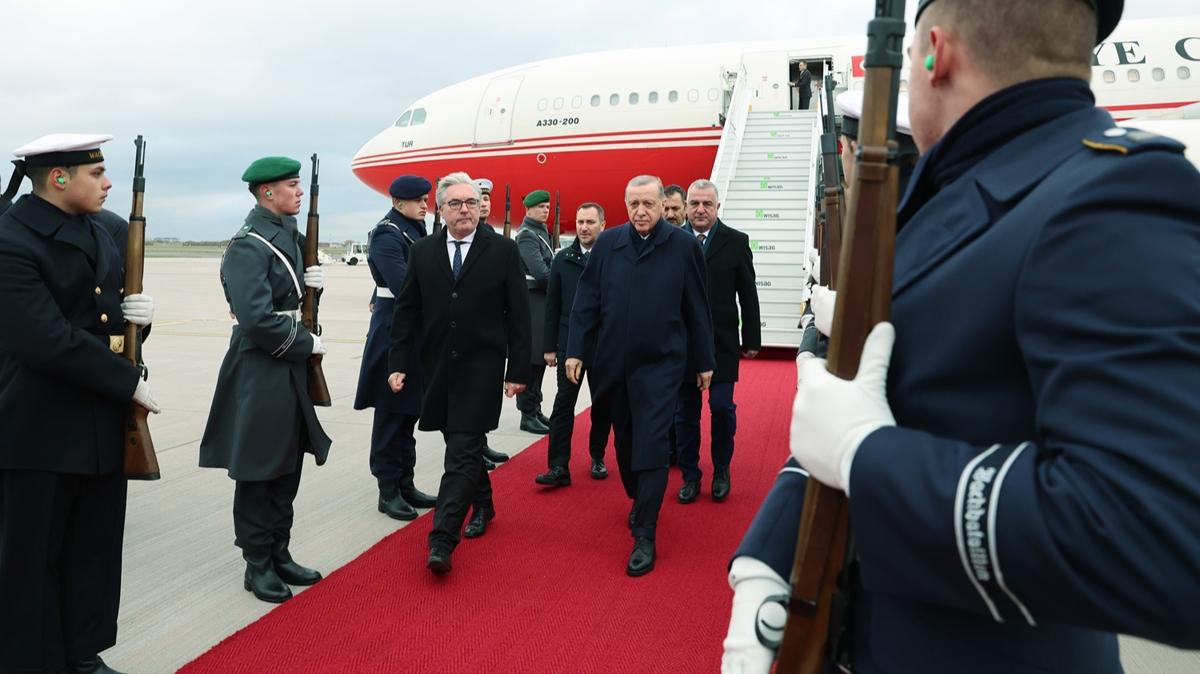 Cumhurbakan Erdoan, Almanya'da  