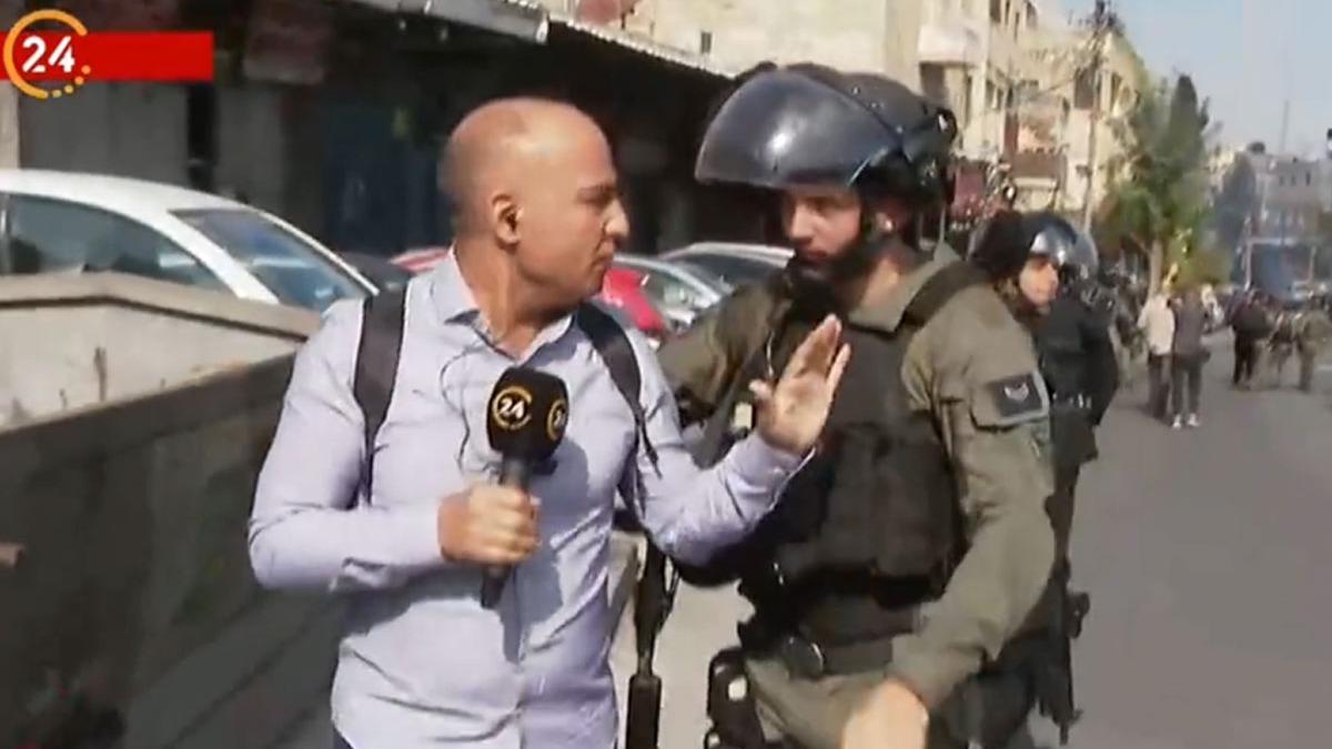 24 TV canl yaynnda srail terr! Seccadeleriyle gelenlere gaz bombas attlar