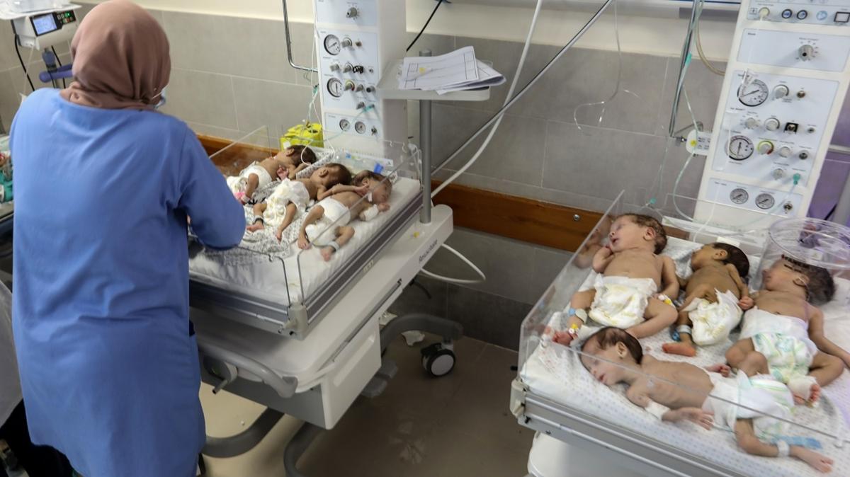 Şifa Hastanesi'ndeki 31 prematüre bebeğin Gazze'nin güneyine sevk edildiği bildirildi