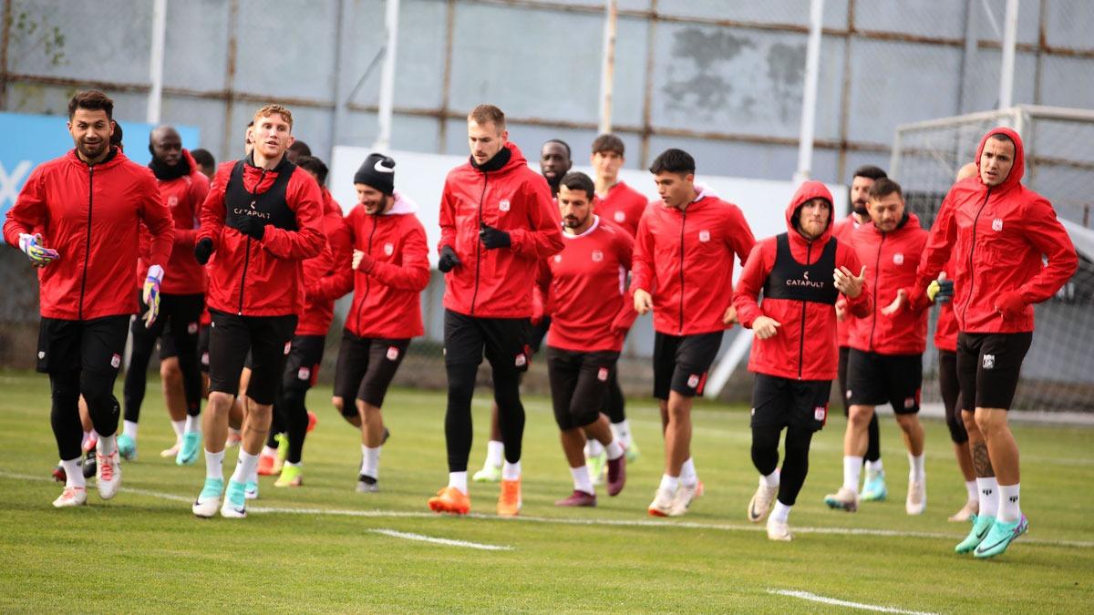 Sivasspor, Trabzonspor ma ncesi dayankllk almas yapt