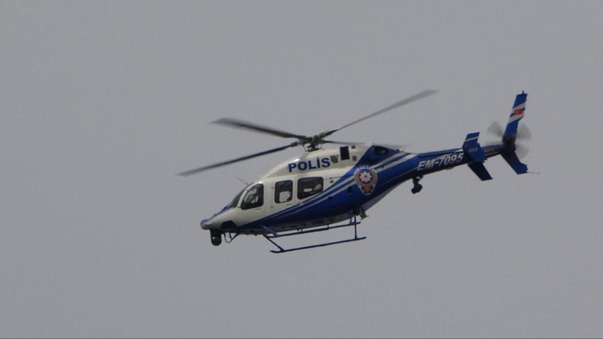 Bursa'da narkotik ekiplerinden helikopter destekli operasyon: 122 gzalt