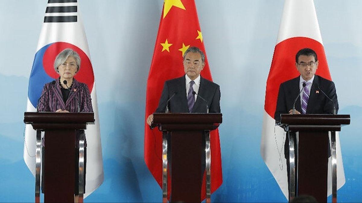 in, Japonya ve Gney Kore, l liderler zirvesi yeniden balatlacak