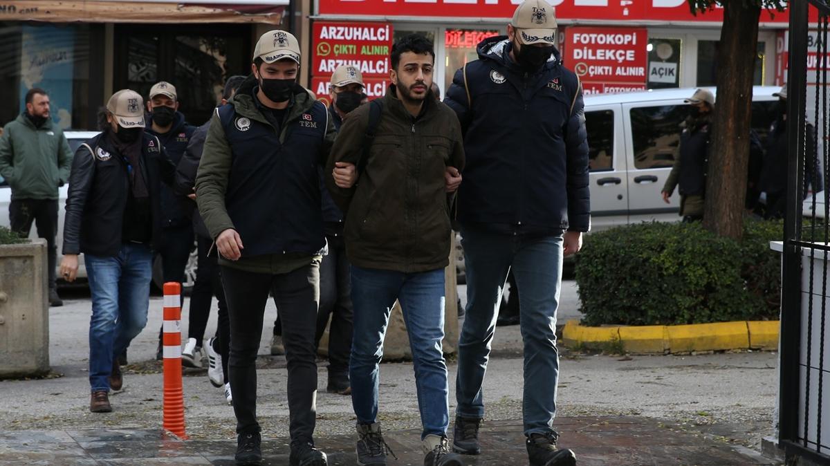 PKK/KCK'ya ynelik operasyonda gzaltna alnan 5 zanl tutukland