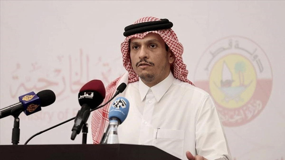 Katar'dan uluslararas topluma tepki: ''Sessizlikleri tarihte kara bir leke olarak kalacaktr''