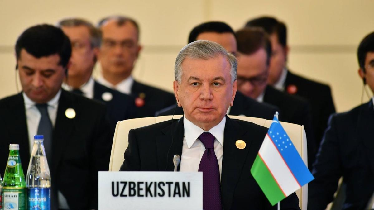 Mirziyoyev: klim sorunlar srdrlebilir kalknma yolundaki en byk tehdit haline geldi