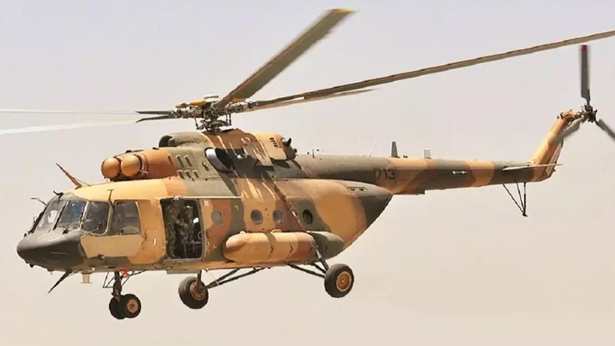 Nijerya'da askeri helikopter dt