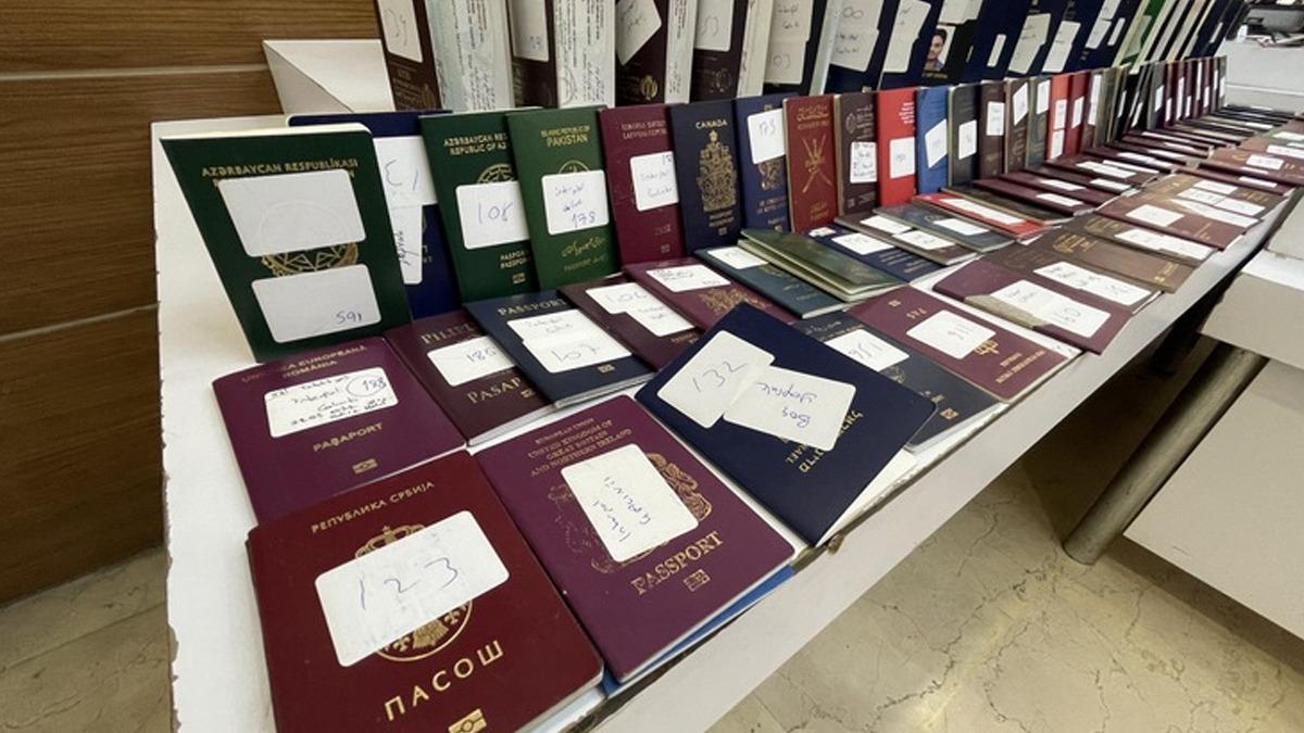 stanbul'da sahte pasaport operasyonu 