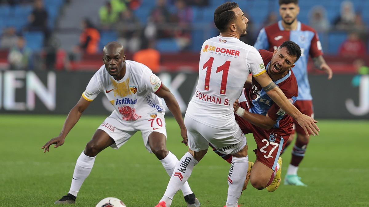 MAÇ SONUCU: Trabzonspor 0-1 Kayserispor
