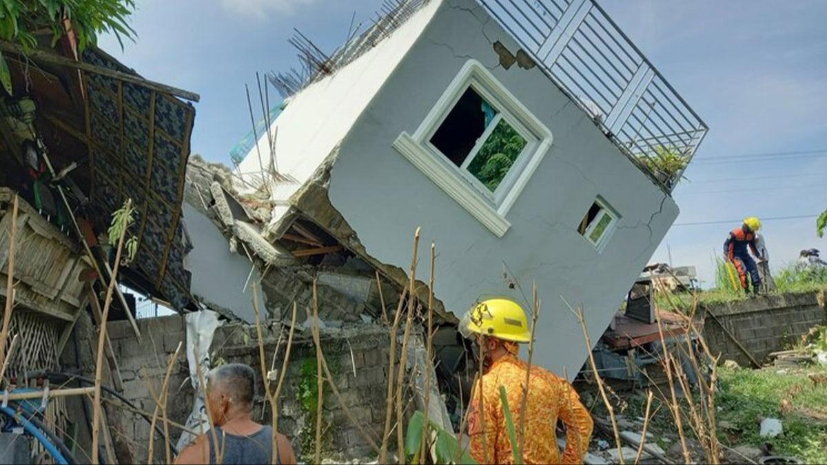 Filipinler'deki depremde bir hamile kadın hayatını kaybetti, 4 kişi yaralandı