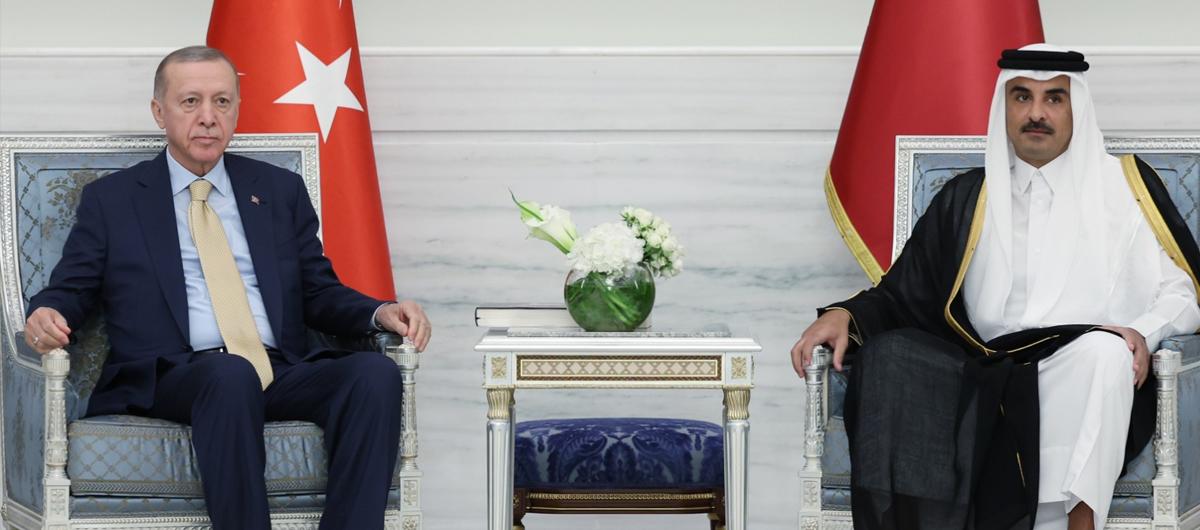 Cumhurbaşkanı Erdoğan'dan Katar'da 'Gazze' diplomasisi