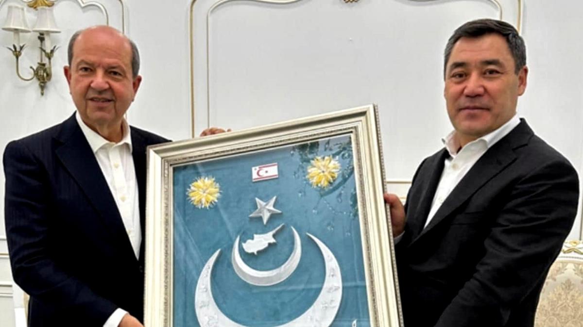 KKTC Cumhurbakan Tatar, Caparov ile grt