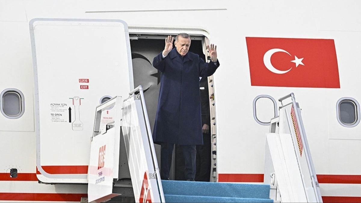 Cumhurbakan Erdoan, Yunanistan'n bakenti Atina'ya geldi