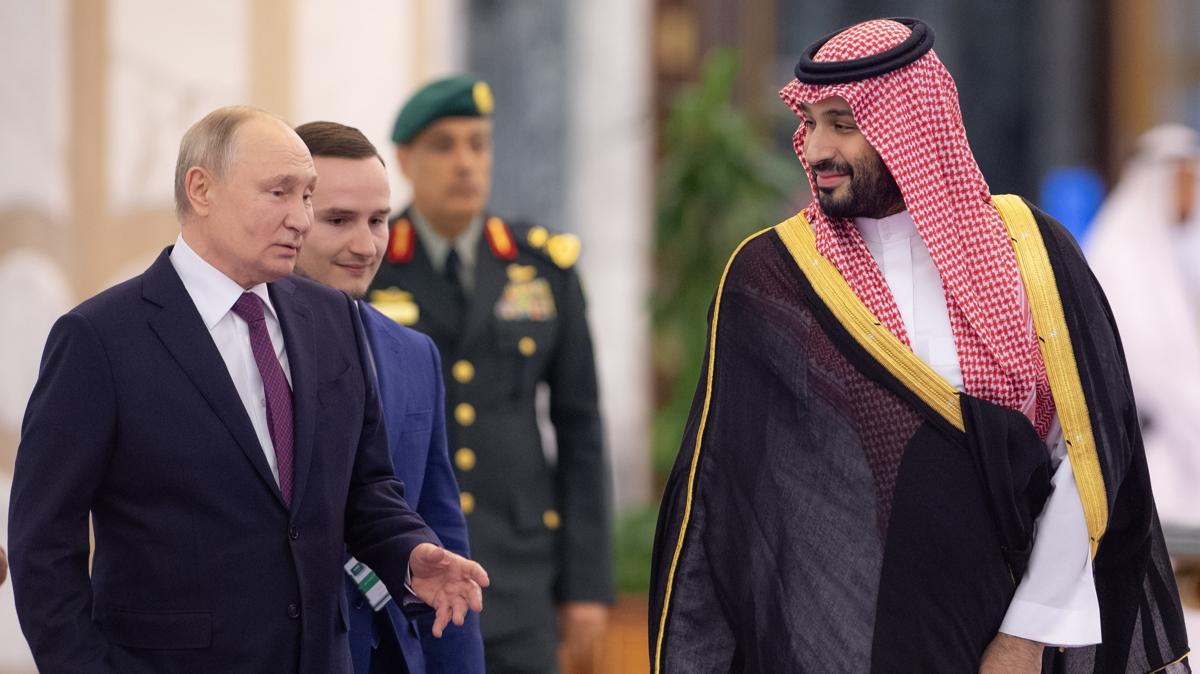 Putin ve Prens Selman'dan Filistin iin ortak ar