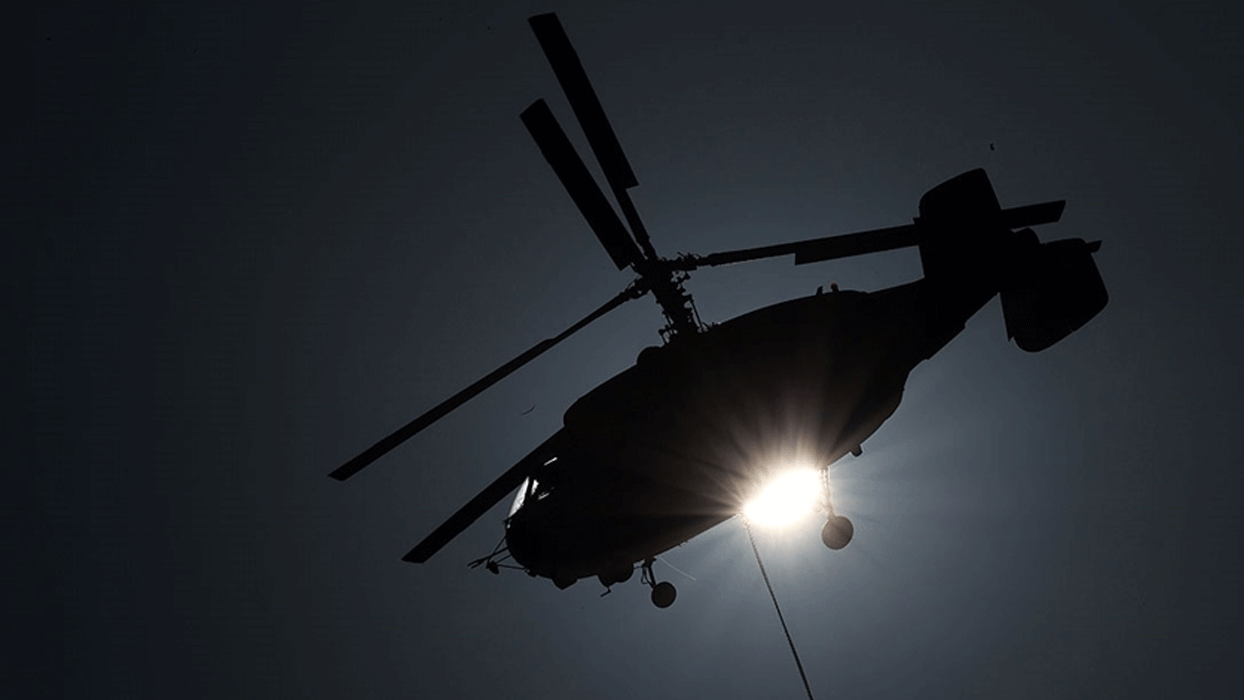Guayana'da askeri helikopter dt, 5 asker can verdi