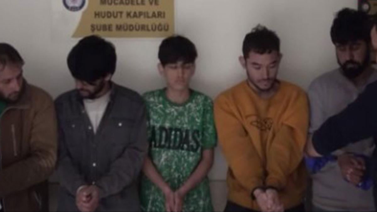 Amasya'da kaçakçılara polis engeli: 8 Afgan göçmeni yakalandı